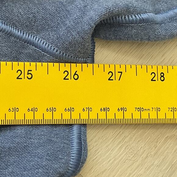 Johnston & Murphy Reversible Blue/Gray 1/4 Zip Preppy Mens XXL Pullover - Picture 8 of 9